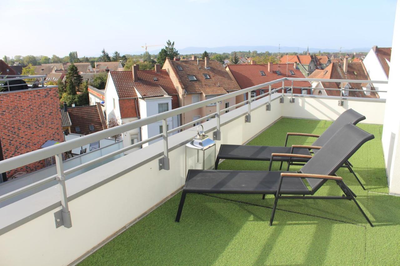 La Terrasse Apartment Strasbourg Bagian luar foto